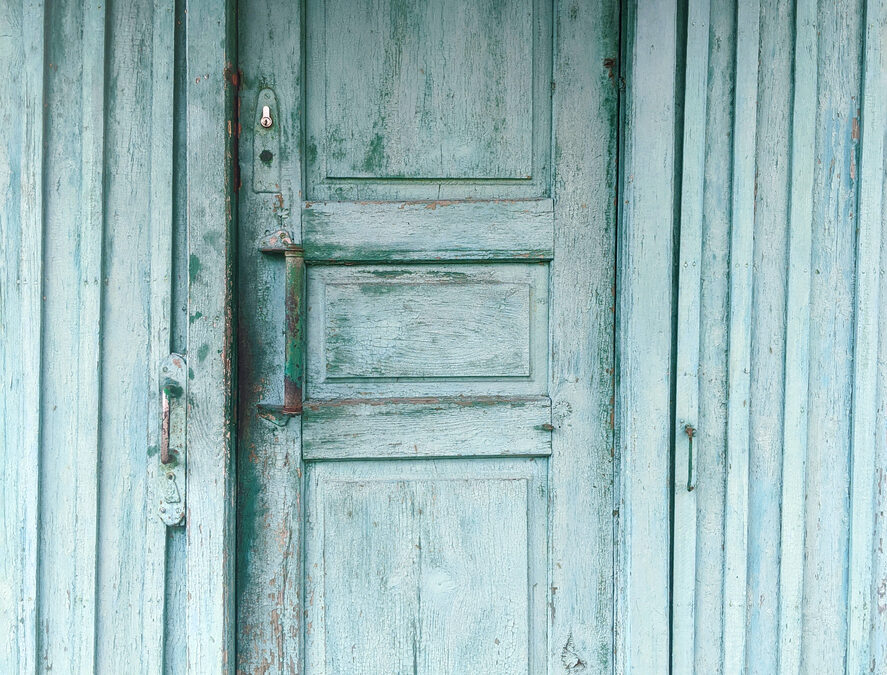 Den turkosa dörren